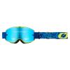 O`NEAL B-20 BRILLE STRAIN V.22 BLAU/GELB - BLAU VERSPIEGELT 