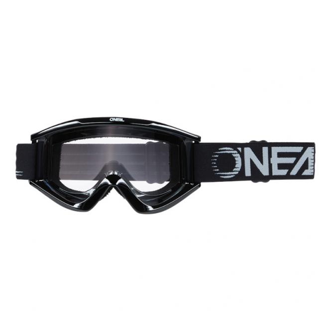 O`NEAL B-ZERO BRILLE SOLID SCHWARZ/KLAR 